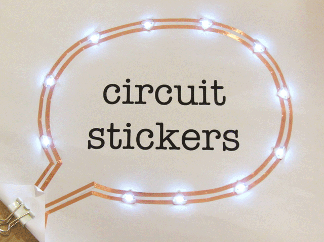 SeeedStudio Circuit Sticker Starter Kit with English Sketchbook - Peel-and-stick Electronics for Crafting Circuits [SKU: 110060028]